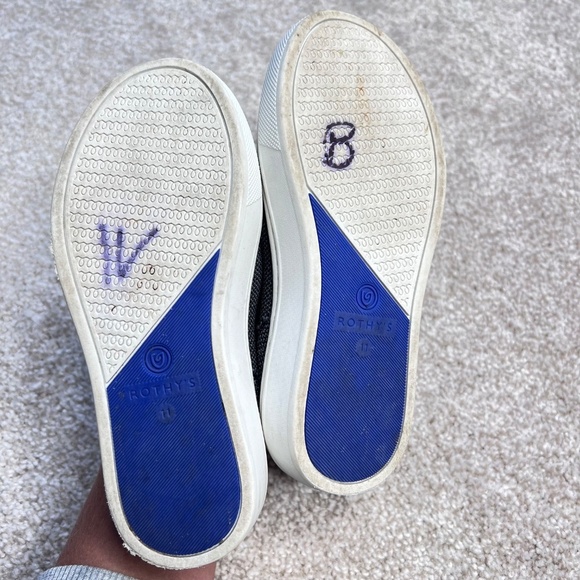 Rothy’s The Sneaker Gray Slip On Shoes Boys 11 - Picture 4 of 6